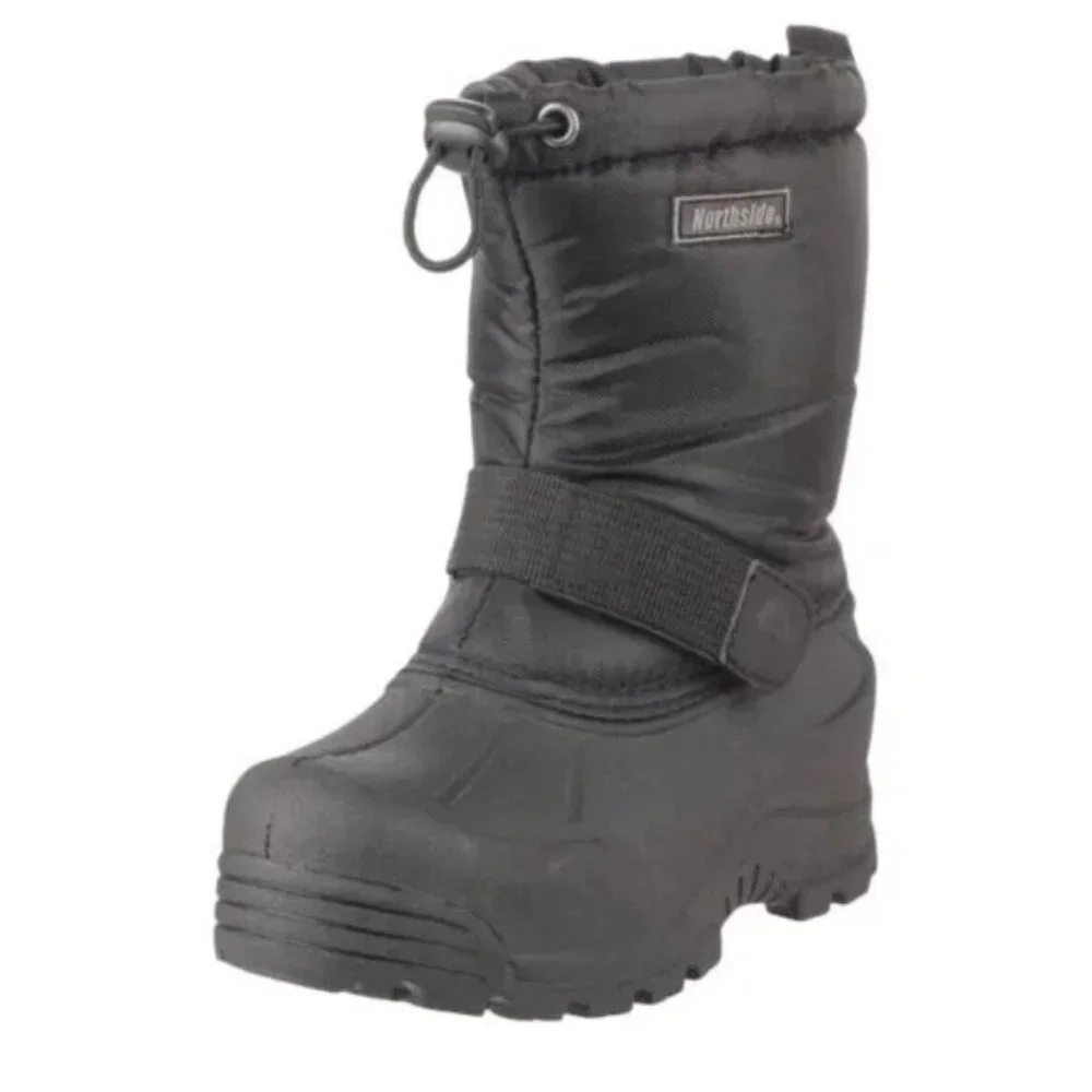 Northside Kids Black Insulated Winter Boots With Thermolite Insulation Size 1